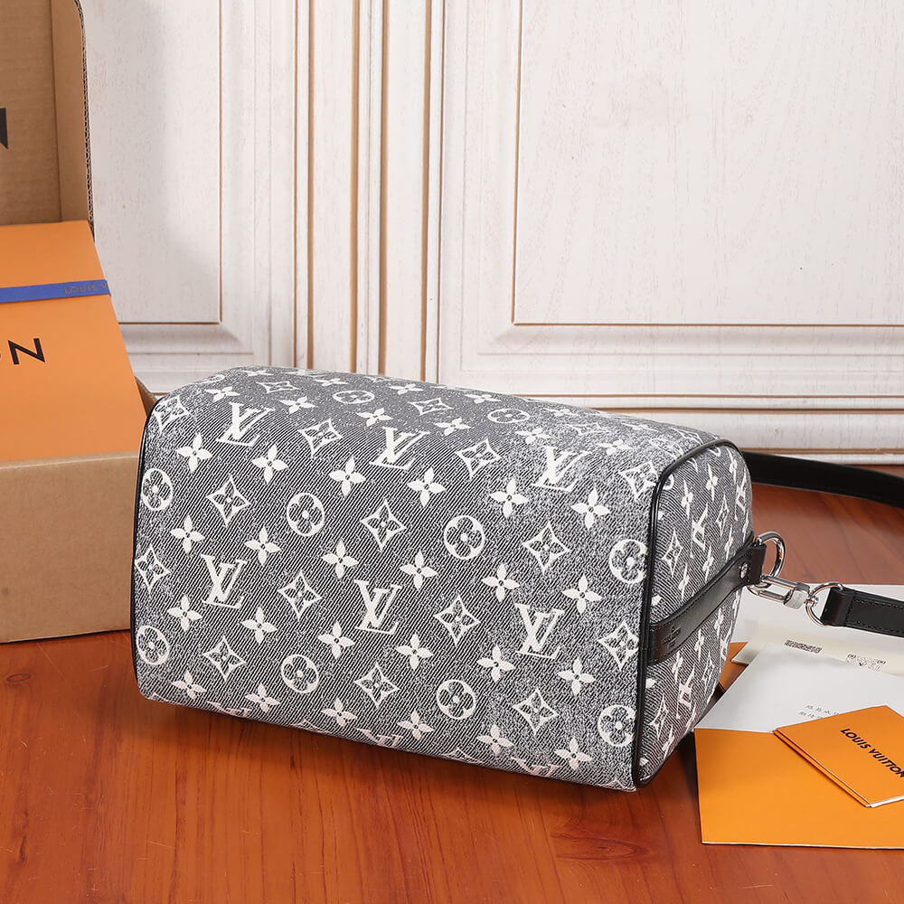 LV Speedy Bandouliere 25 Denim Bag - Replica Luxury Bags™