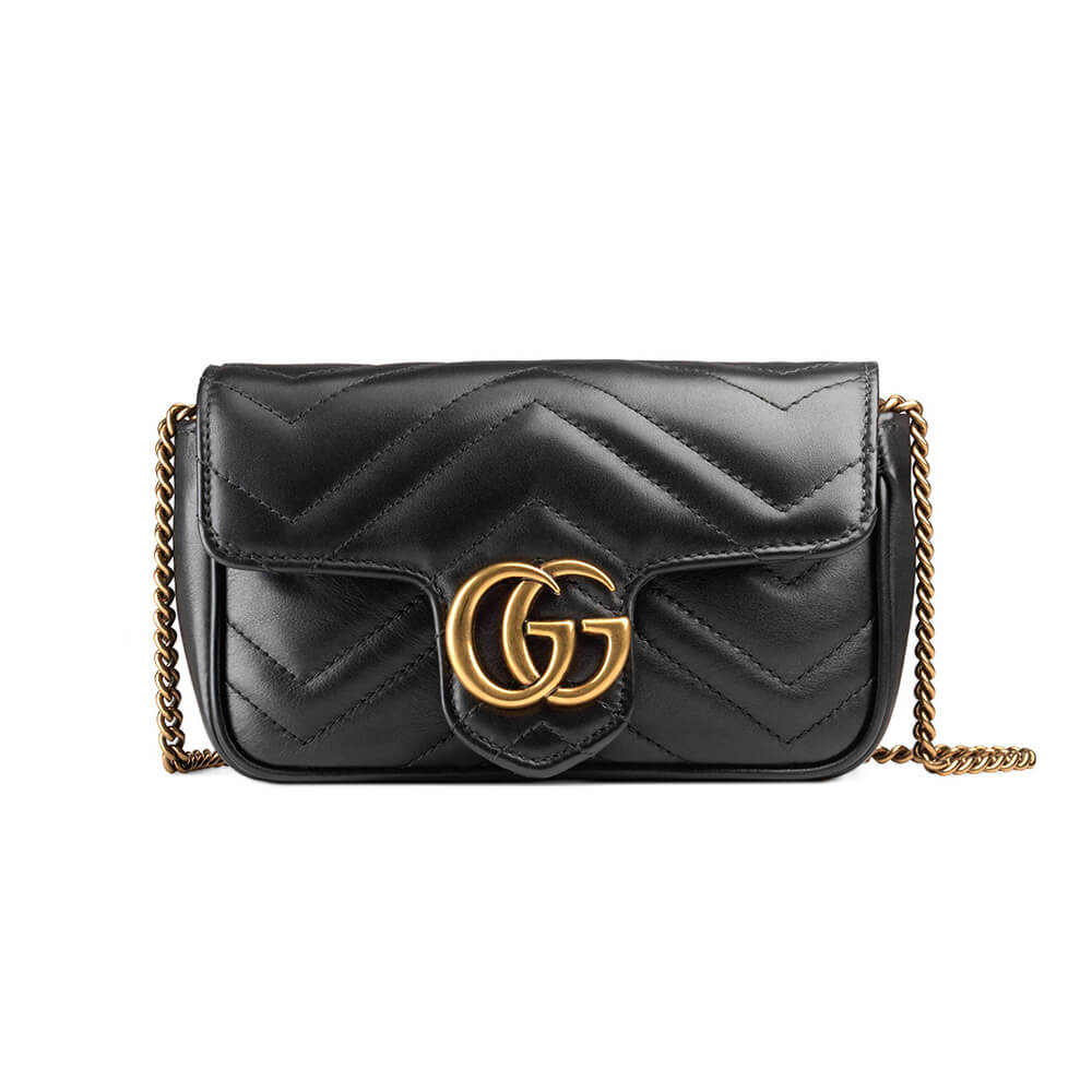 Gucci GG Marmont Matelasse Leather Super Mini Bag - Replica Luxury Bags™