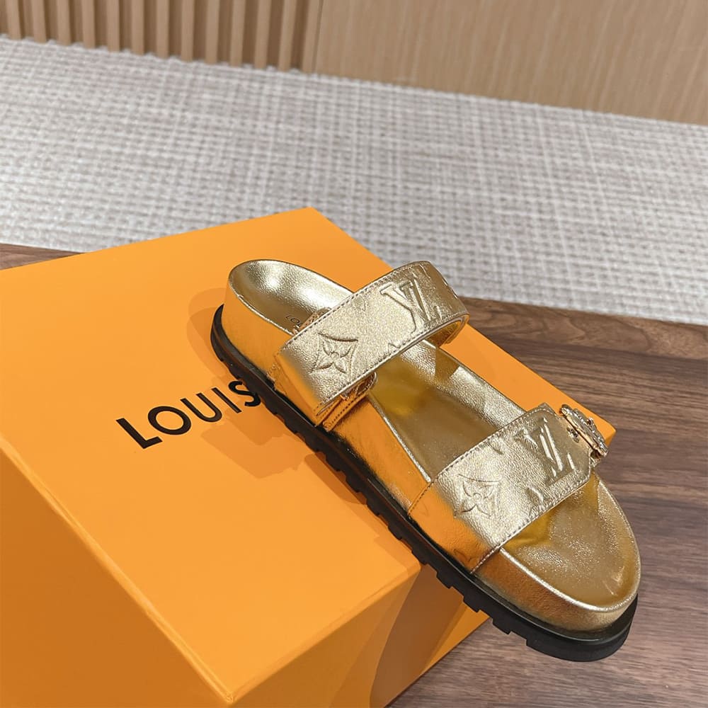 LV Bom Dia Flat Comfort Mule Shoes - Replica Luxury Bags™