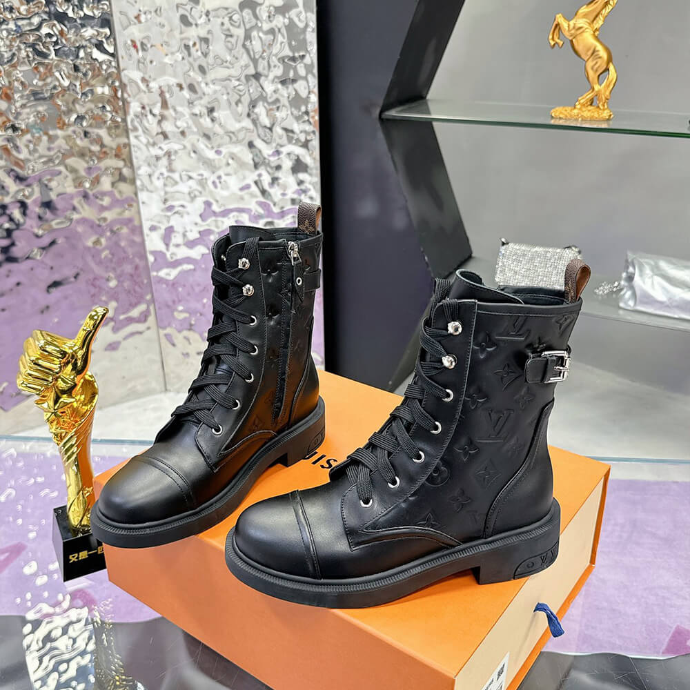 LV Citizen Flat Ranger Boot Shoes - Replica Luxury Bags™