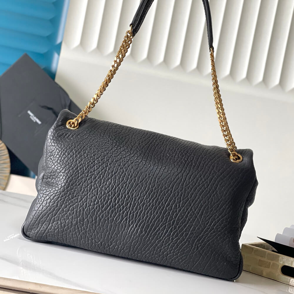 YSL Calypso Large Bag in Grained Lambskin - Replica Luxury Bags™