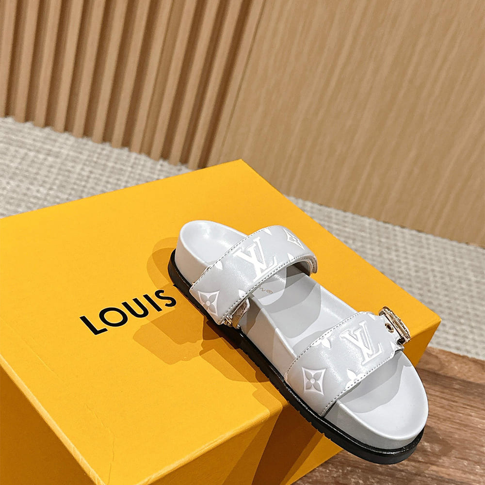 LV Bom Dia Flat Comfort Mule Shoes - Replica Luxury Bags™