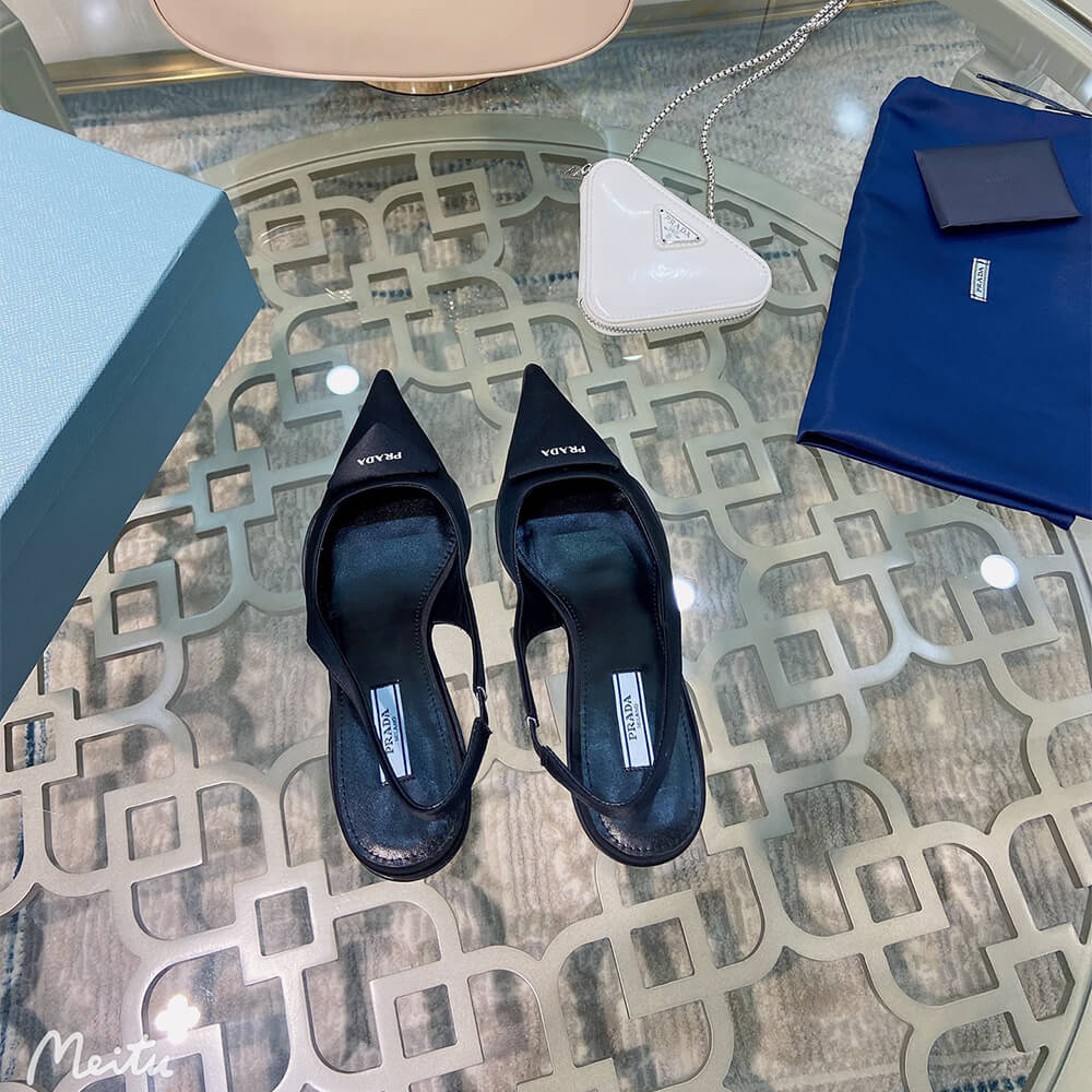 Prada Slingback Pumps Shoes - Replica Luxury Bags™