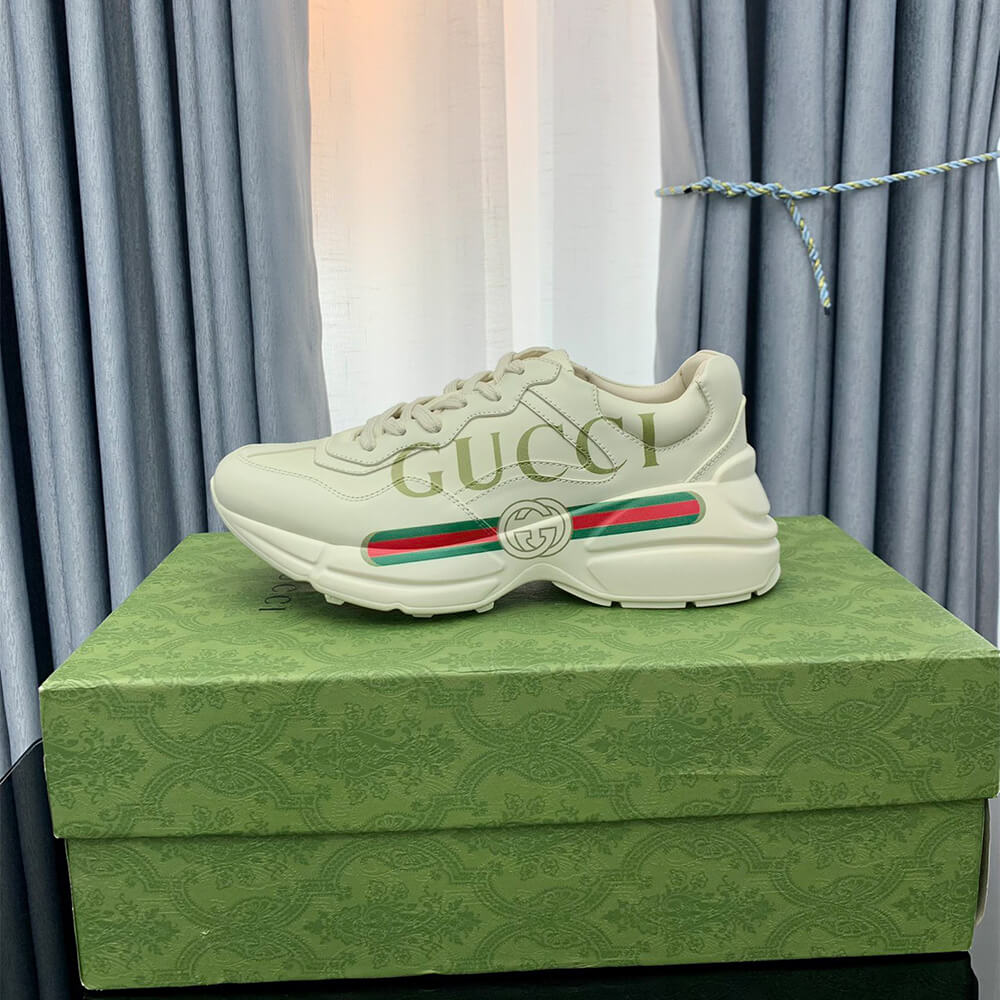 Rhyton sneaker with Gucci logo Shoes - Replica Luxury Bags™