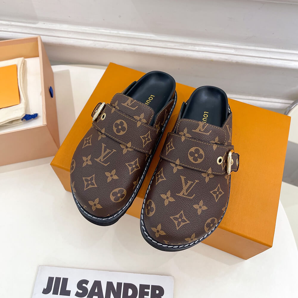 LV Cosy Flat Comfort Clog Shoes - Replica Luxury Bags™