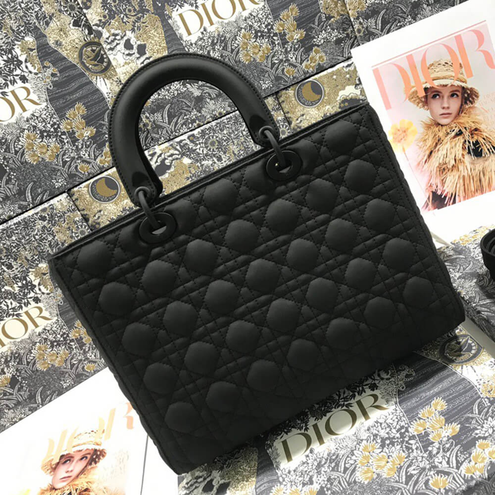 Dior Large Lady Dior Bag - Replica Luxury Bags™