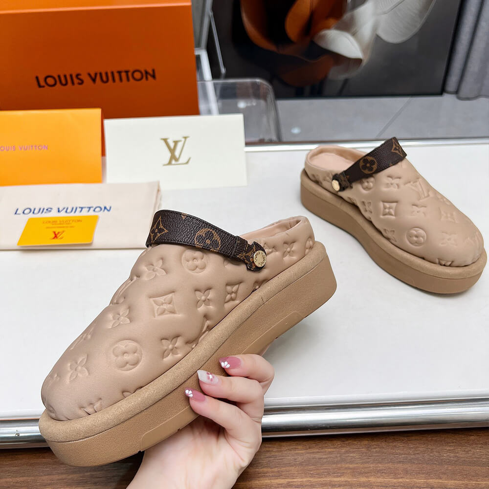 LV Aspen Platform Clog Shoes - Replica Luxury Bags™