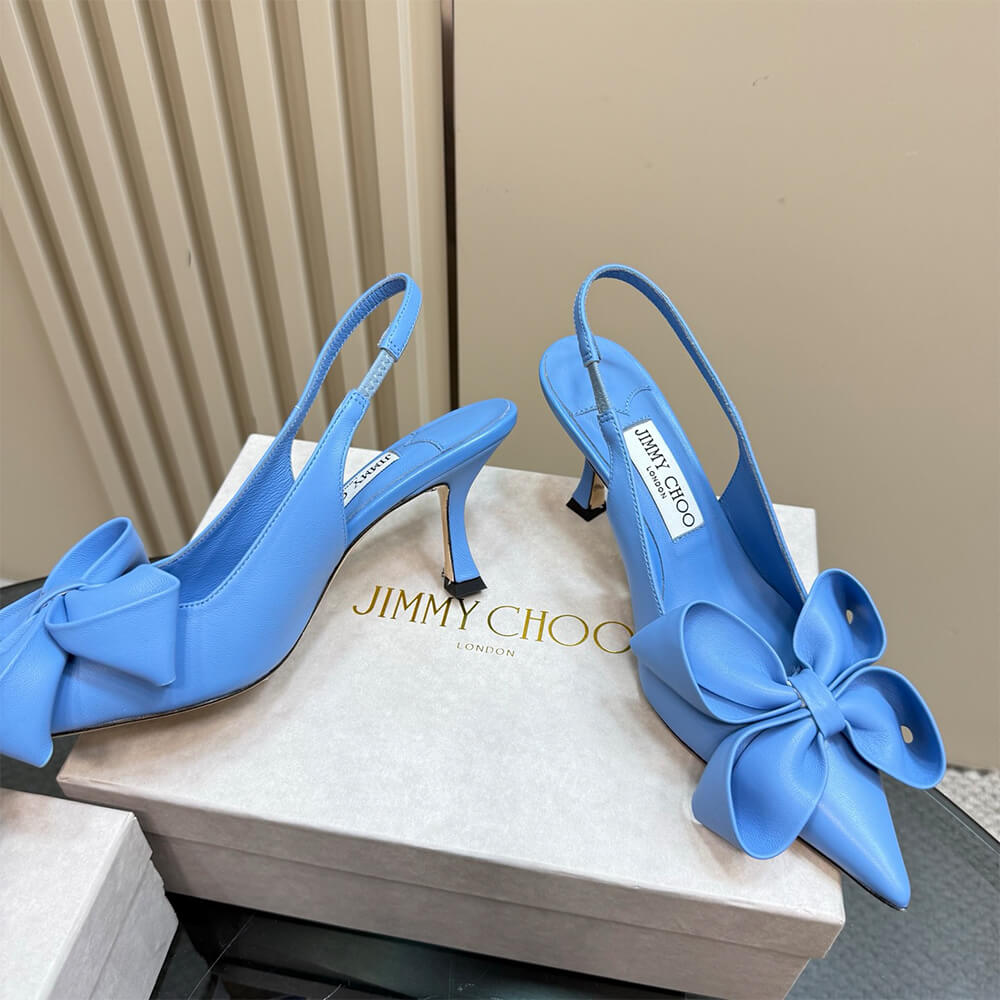 JIMMY CHOO Staz Sling Back 70 Shoes - Replica Luxury Bags™