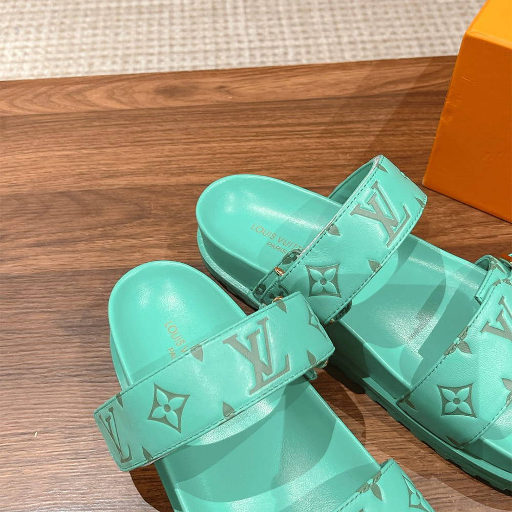 LV Bom Dia Flat Comfort Mule Shoes - Replica Luxury Bags™