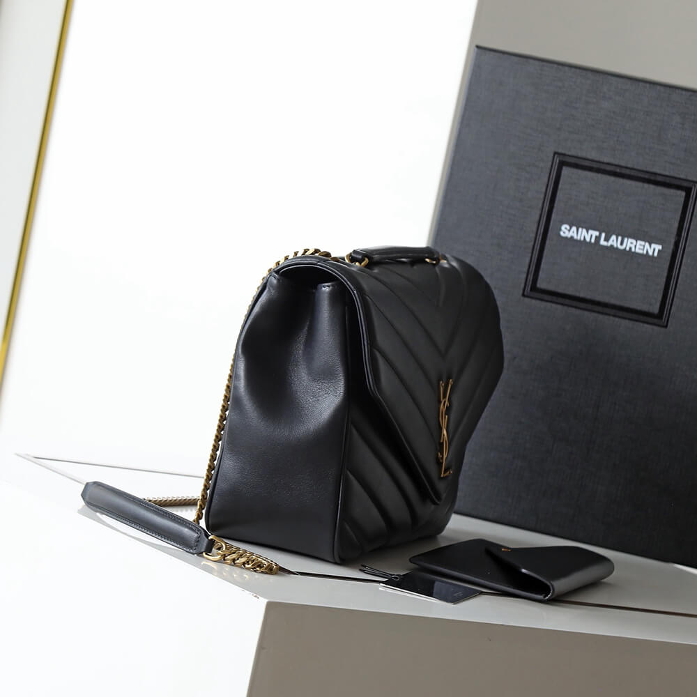 YSL Loulou Large Bag in Matelasse Lambskin - Replica Luxury Bags™
