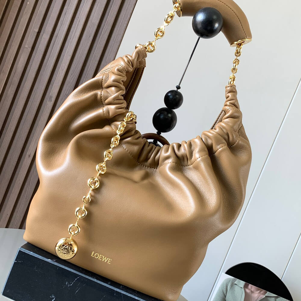 Loewe Small Squeeze Bag in Nappa Lambskin - Replica Luxury Bags™