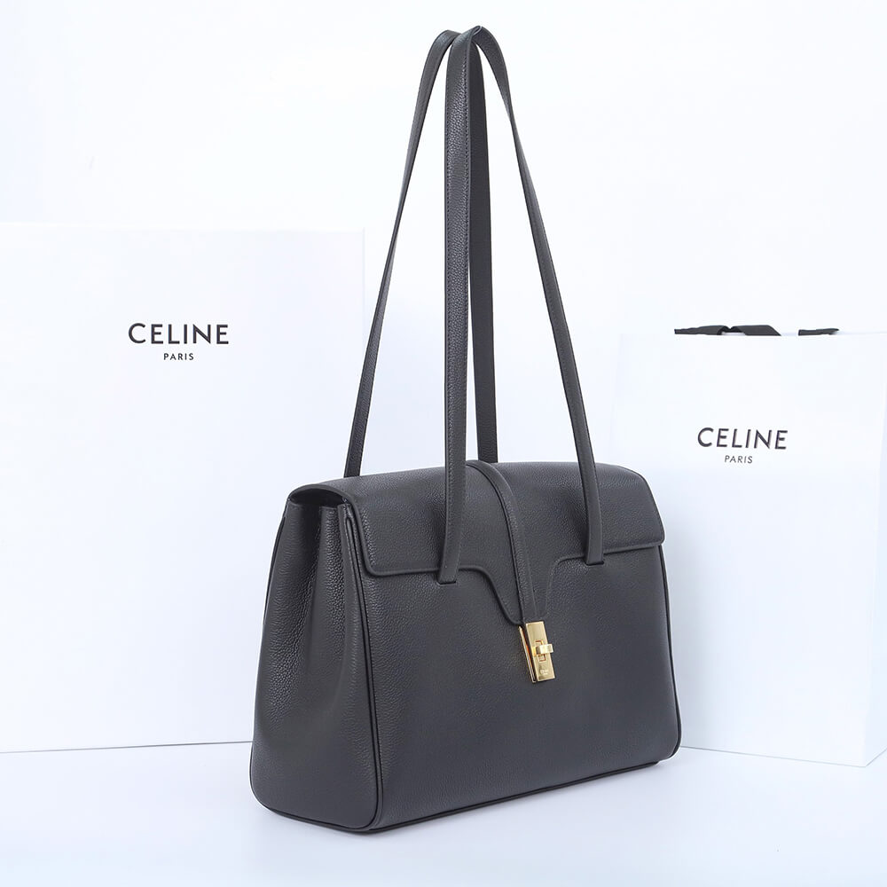 Celine Medium Soft 16 Bag in Calfskin - Replica Luxury Bags™
