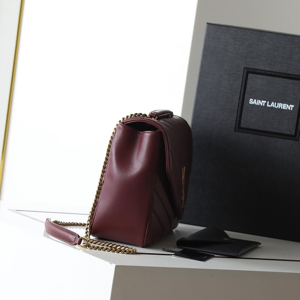 YSL Loulou Large Bag in Matelasse Lambskin - Replica Luxury Bags™
