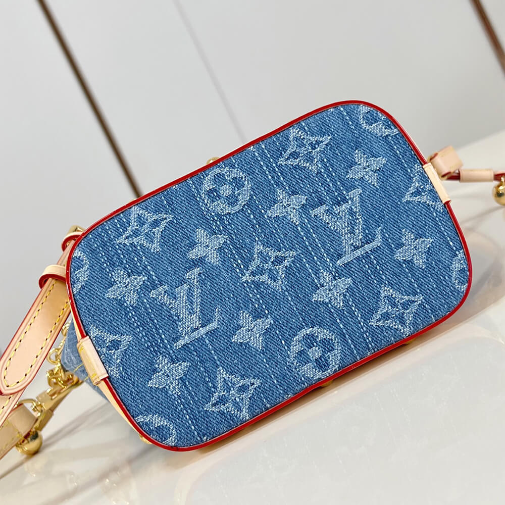 LV Nano Noe Bucket Denim Bag - Replica Luxury Bags™