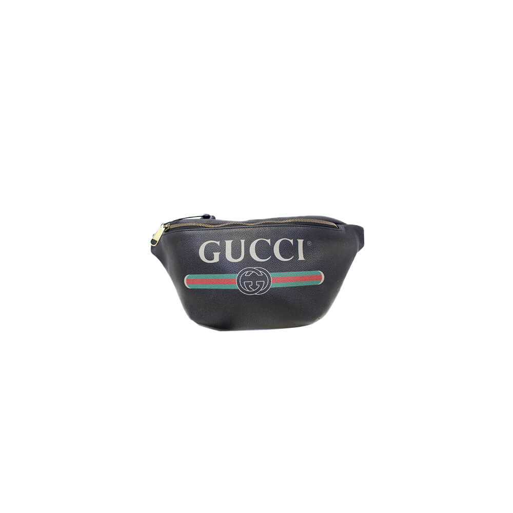 Gucci GG Print Leather Bumbag - Replica Luxury Bags™