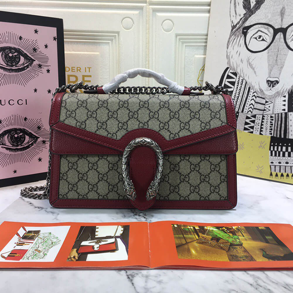 Gucci Dionysus GG Top Handle Bag - Replica Luxury Bags™