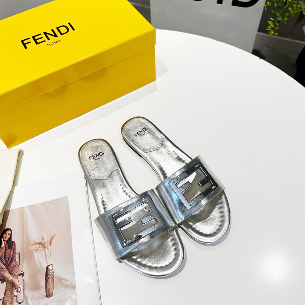 Fendi Baguette Slides Shoes - Replica Luxury Bags™
