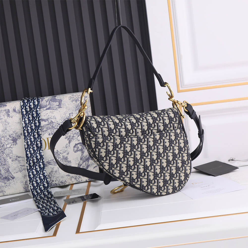 Dior Saddle Bag With Strap - Replica Luxury Bags™