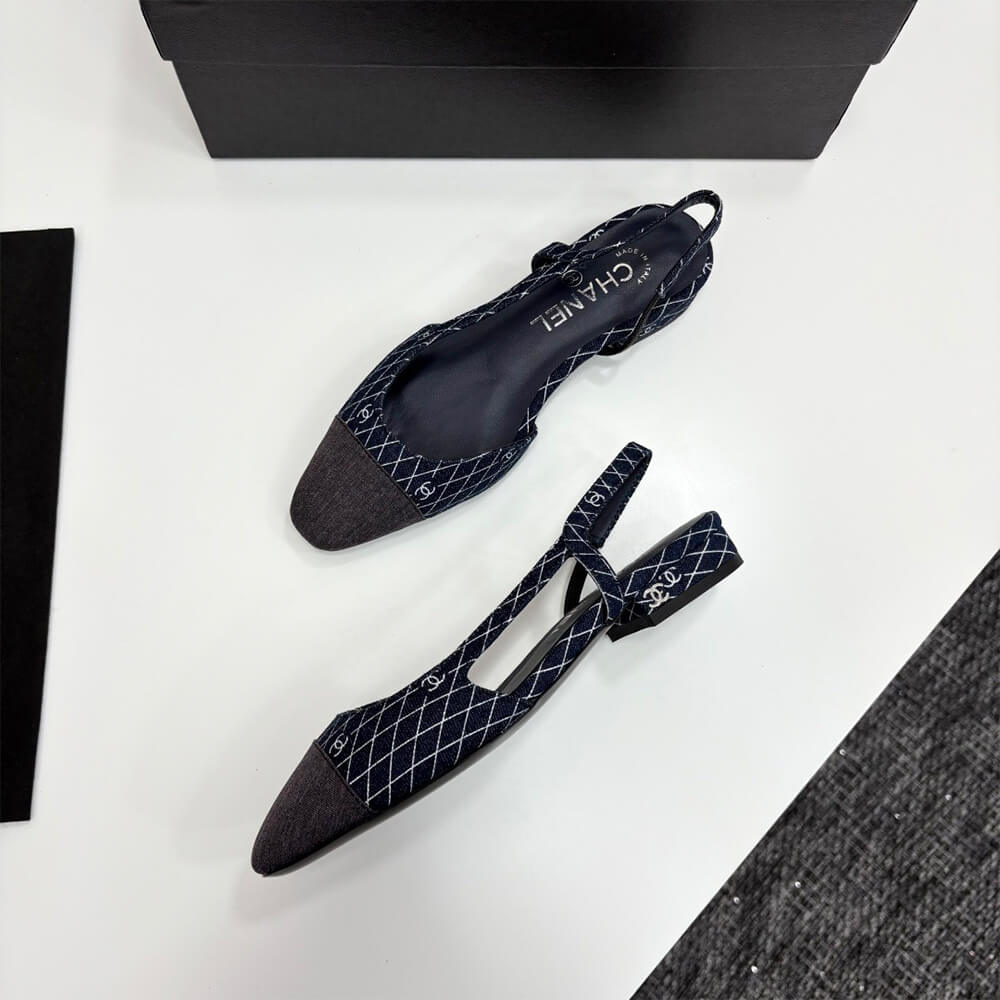 Chanel Slingbacks Shoes - Replica Luxury Bags™