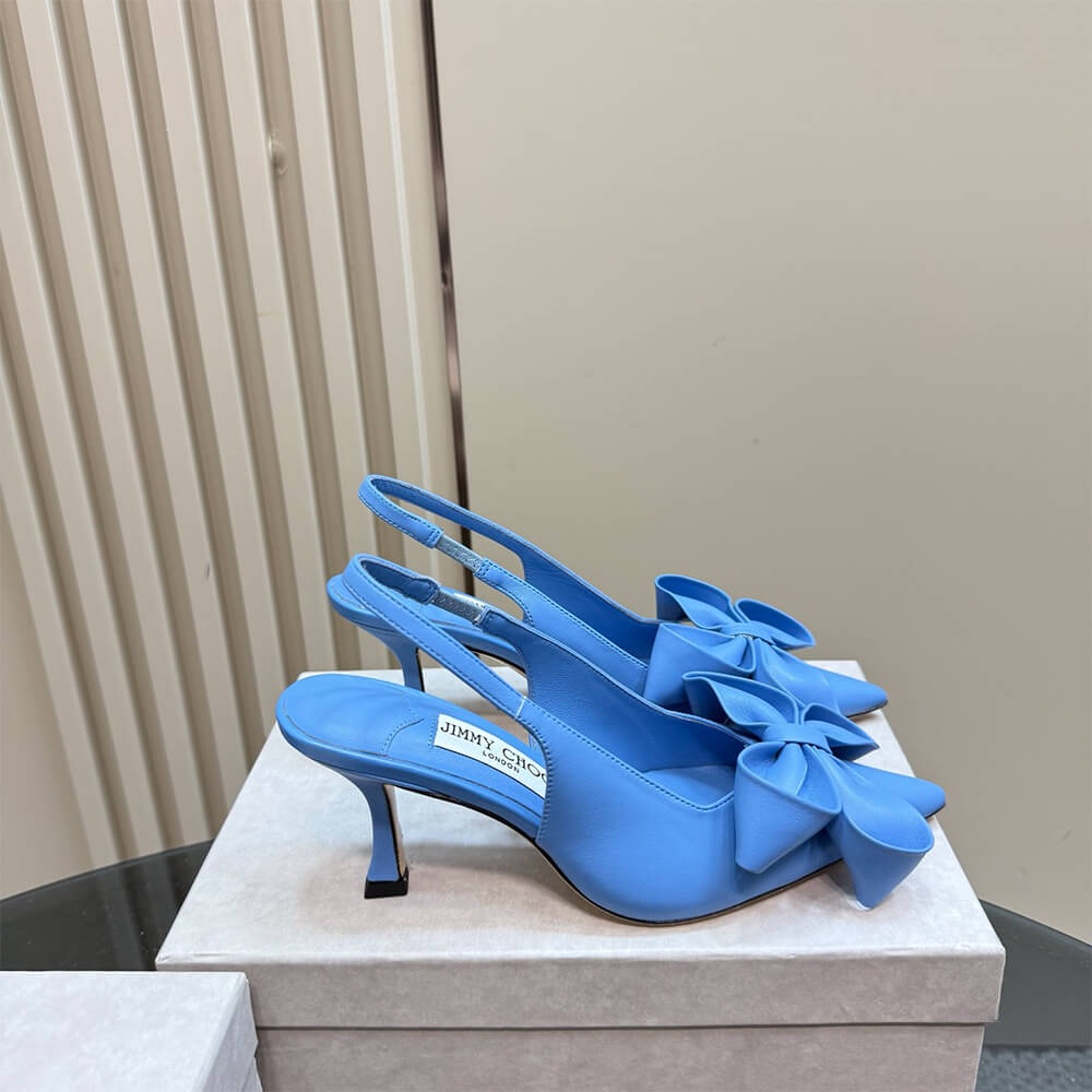 JIMMY CHOO Staz Sling Back 70 Shoes - Replica Luxury Bags™