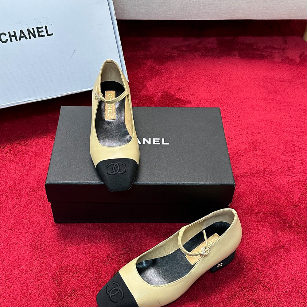 Chanel Mary Janes Heel Shoes - Replica Luxury Bags™