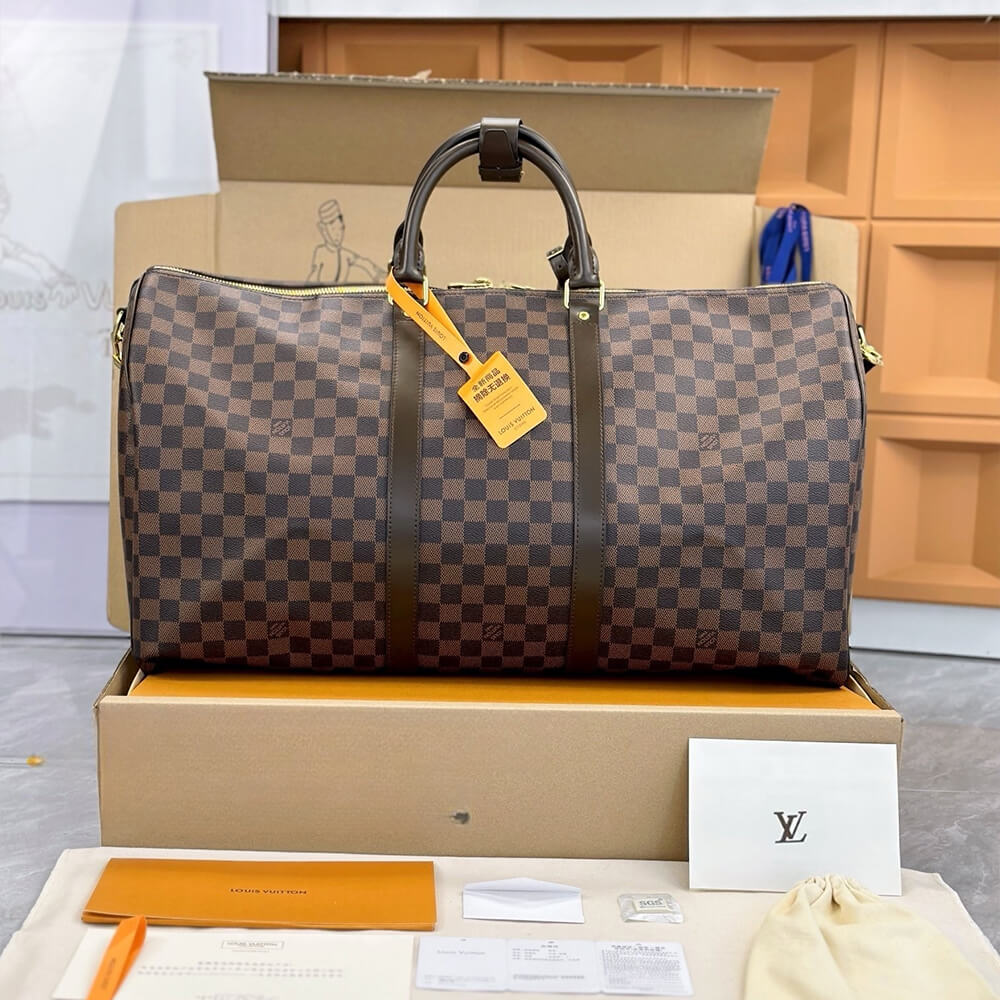 LV Keepall Bandouliere 55 Bag - Replica Luxury Bags™