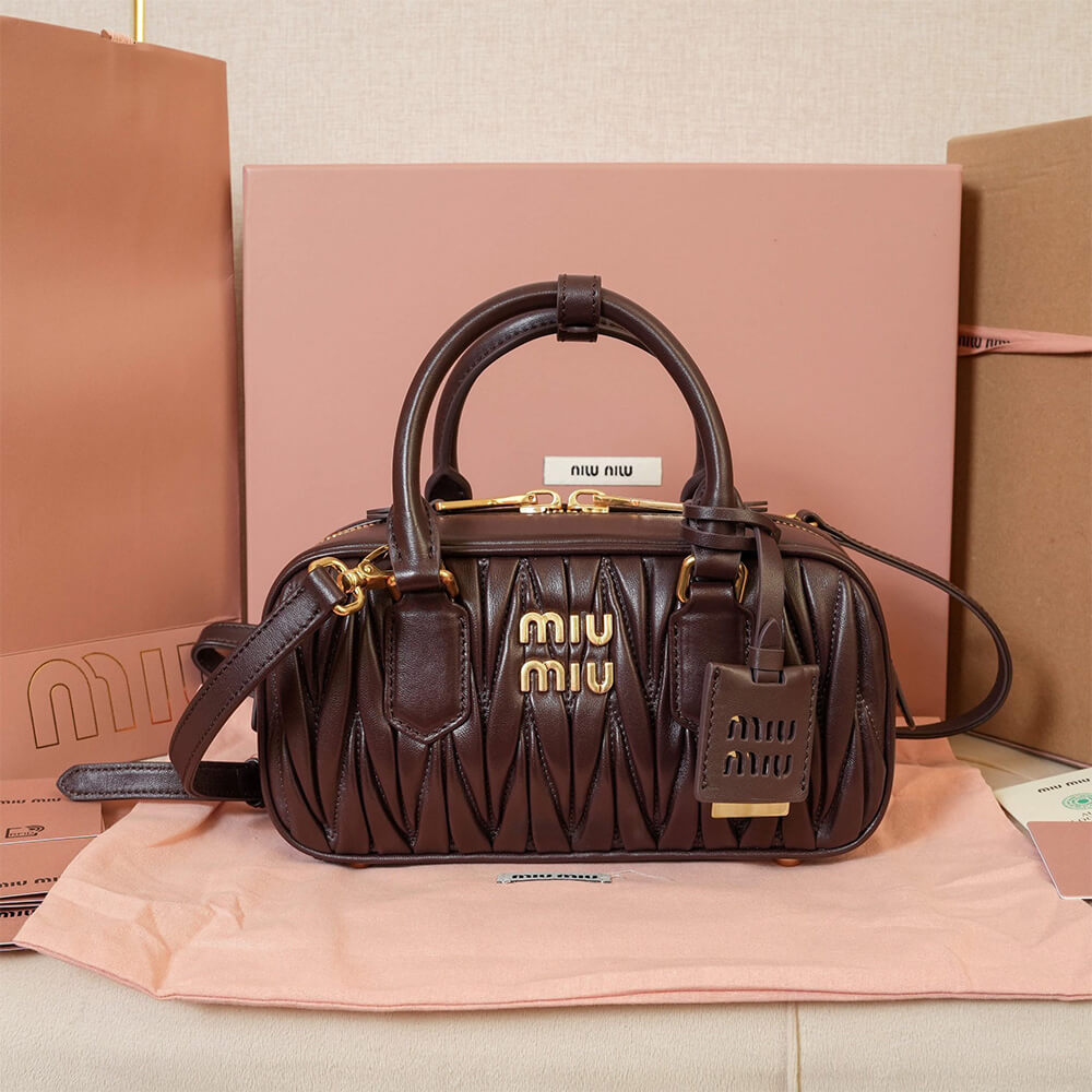 Miumiu Medium Arcadie Matelasse Nappa Bag - Replica Luxury Bags™