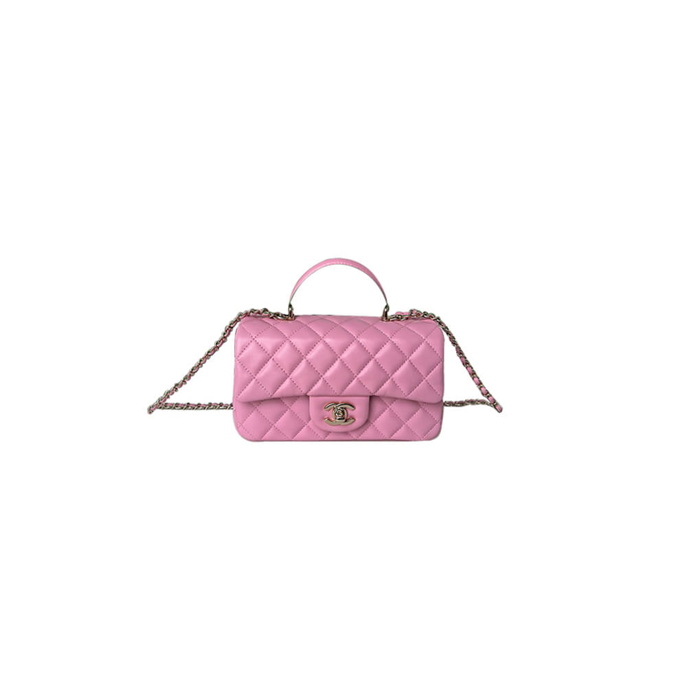 Chanel Mini Classic Handbag With Top Handle - Replica Luxury Bags™