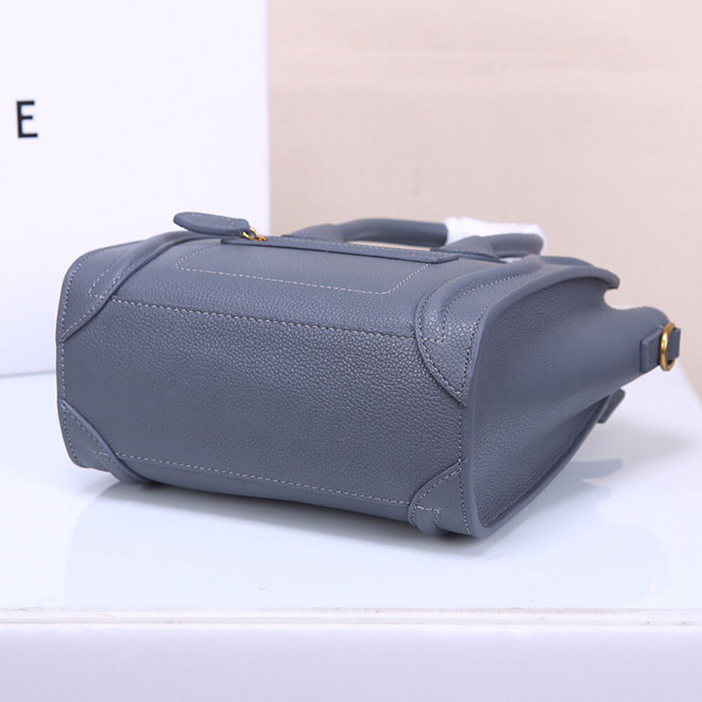 Celine Nano Luggage Bag in Calfskin - Replica Luxury Bags™