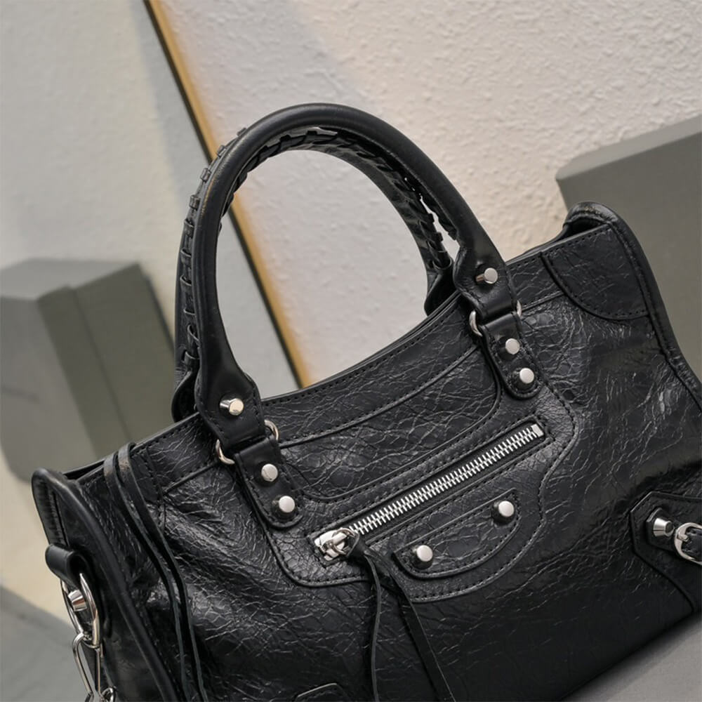 Balenciaga Women's Le City Bag Small - Replica Luxury Bags™