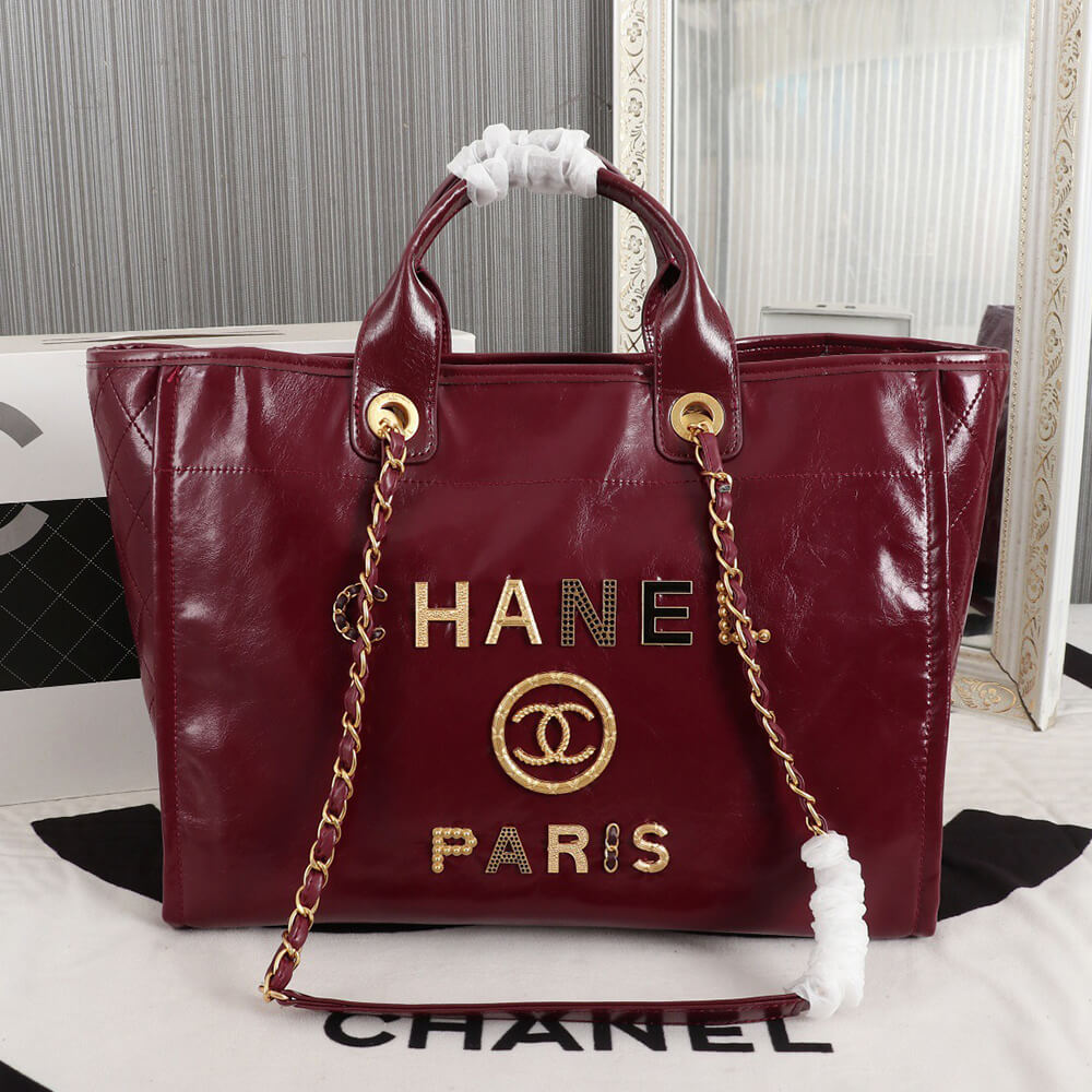 Chanel Large Deauville Tote Bag - Replica Luxury Bags™