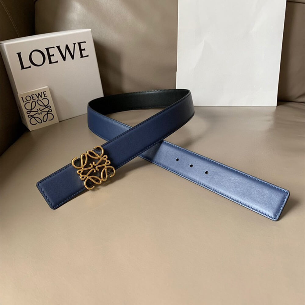 LOEWE Reversible Anagram belt 40mm - Replica Luxury Bags™