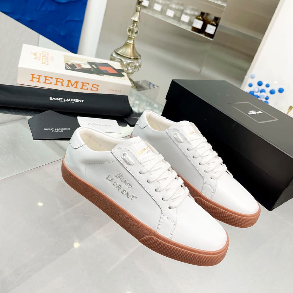 YSL Court Classic Sneaker Shoes - Replica Luxury Bags™