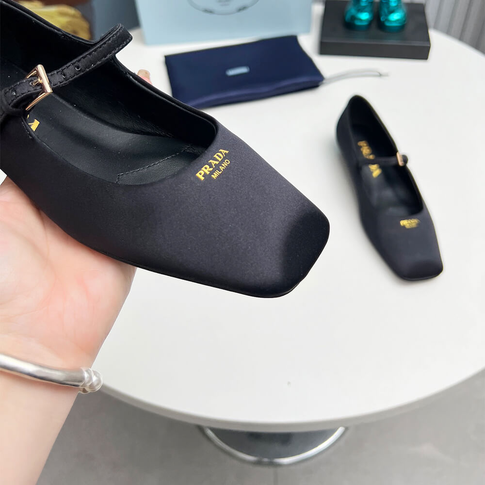 Prada Mary Jane Ballerinas Shoes - Replica Luxury Bags™