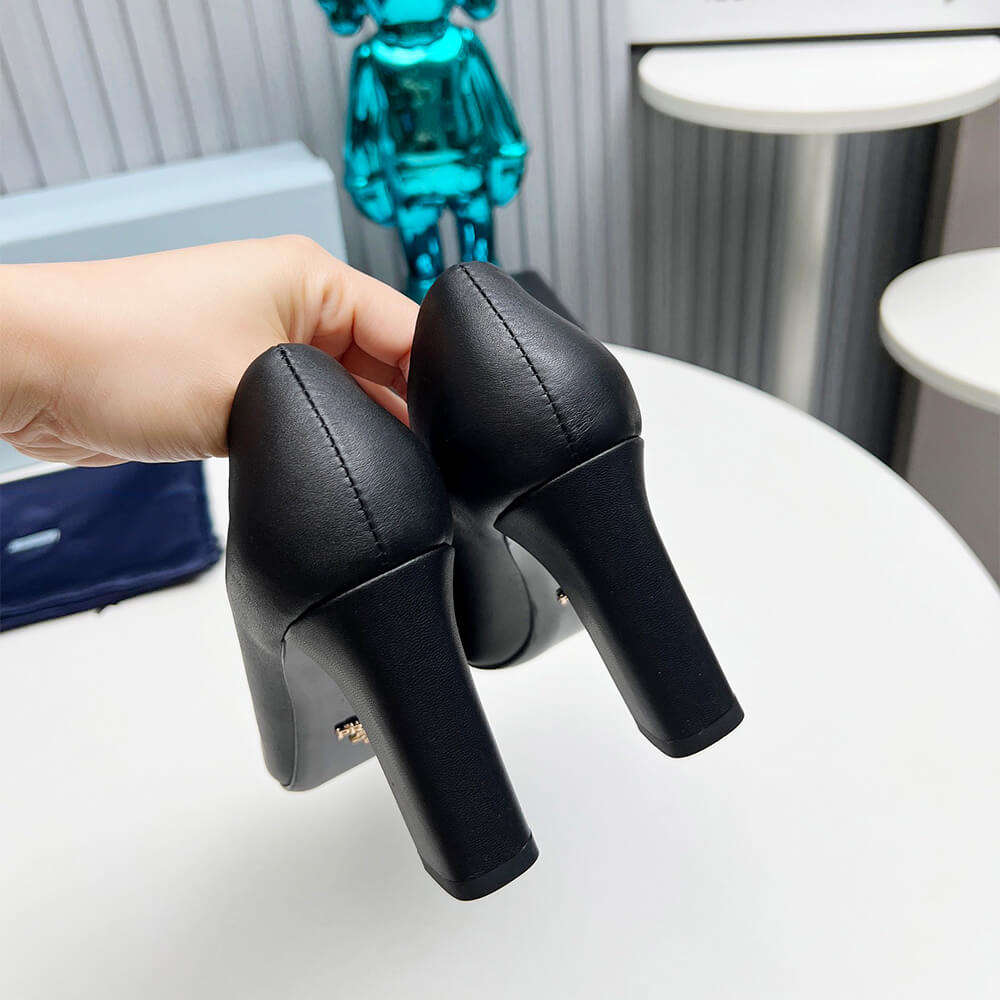 Prada Leather Pumps 85 mm Shoes - Replica Luxury Bags™