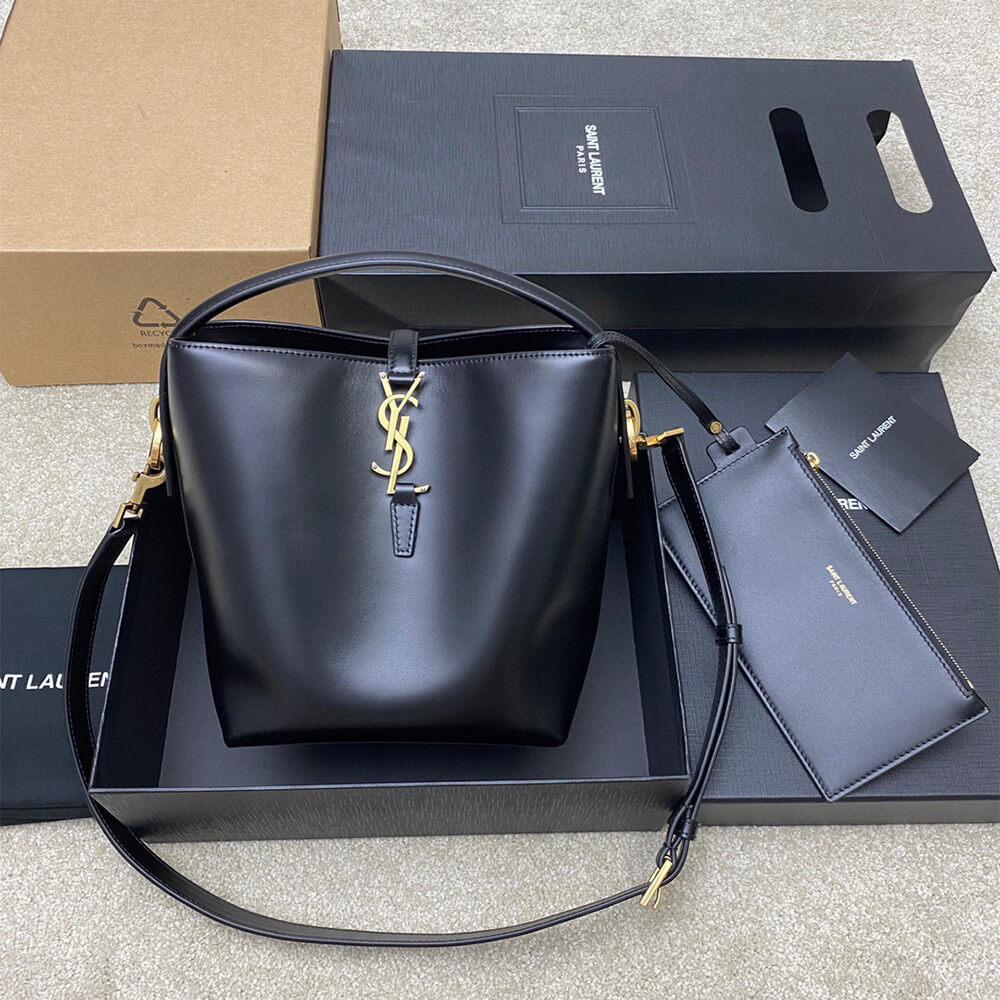 YSL LE 37 Small Bag in Shiny Leather - Replica Luxury Bags™