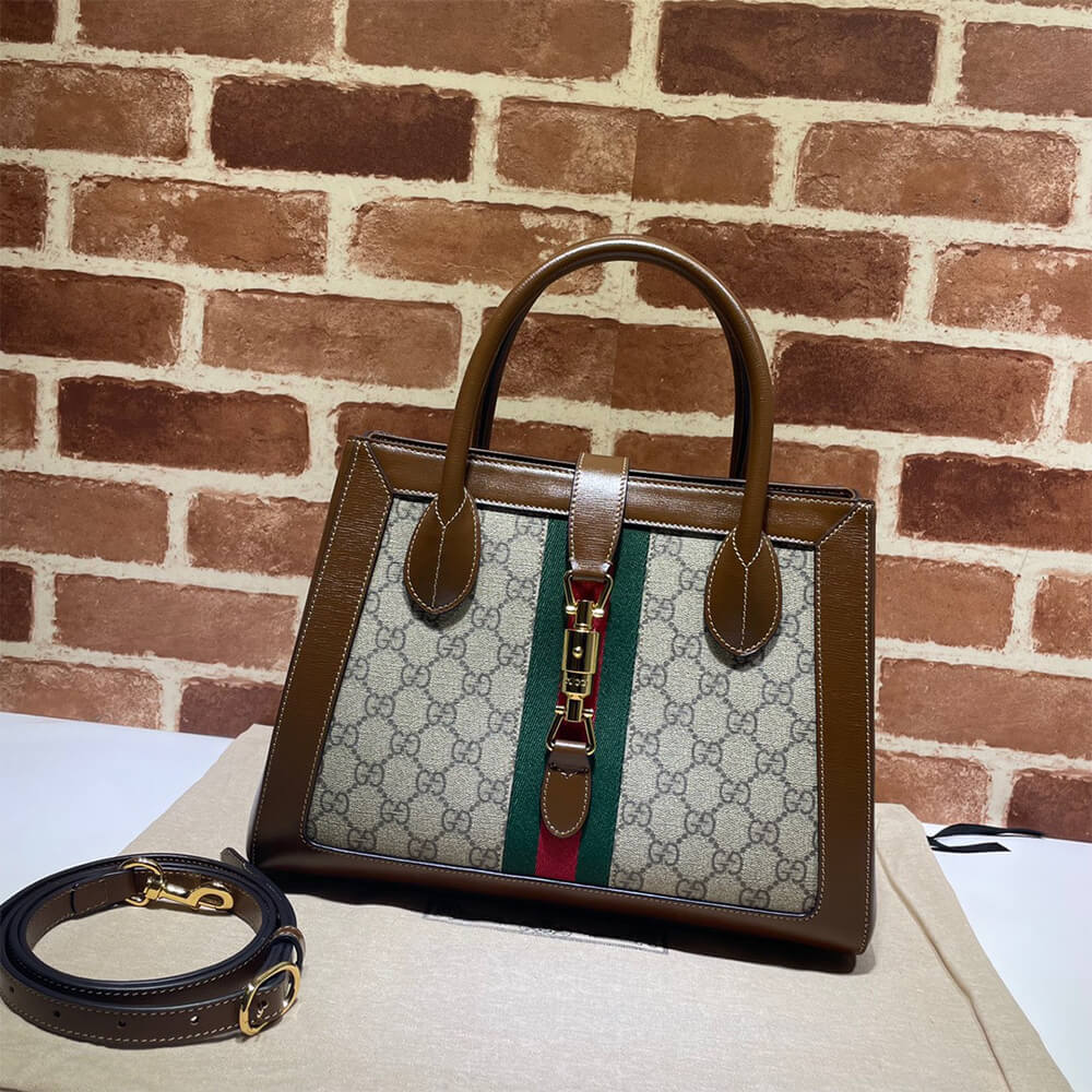 Gucci GG Jackie 1961 Medium Tote Bag - Replica Luxury Bags™