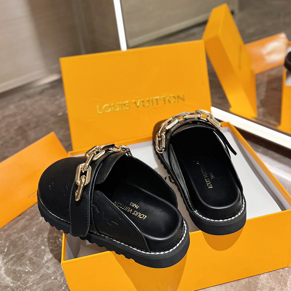 LV Cosy Flat Comfort Clog Shoes - Replica Luxury Bags™