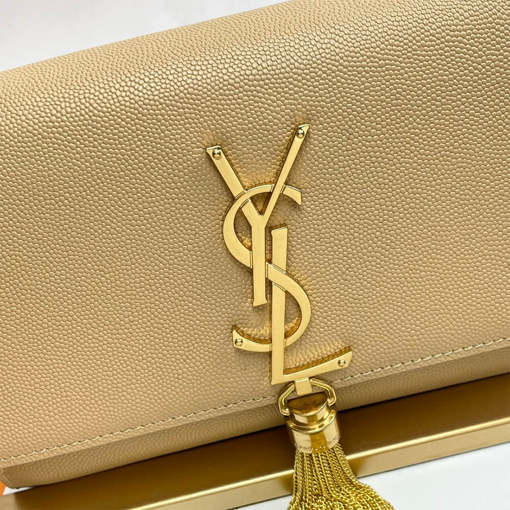 YSL Kate Small Tassel Bag in Grained Leather - Replica Luxury Bags™