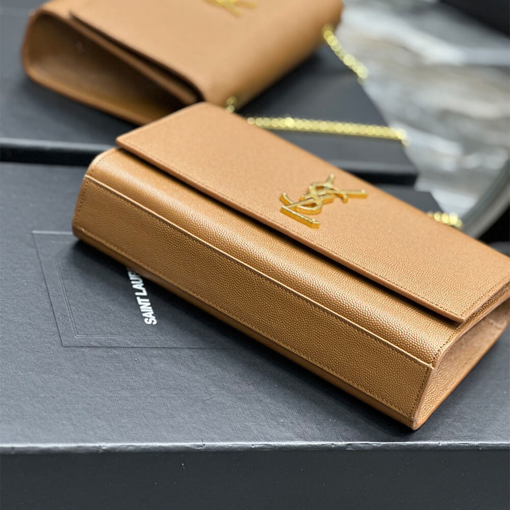 YSL Kate Medium Bag in Grain De Poudre Embossed Leather - Replica Luxury Bags™