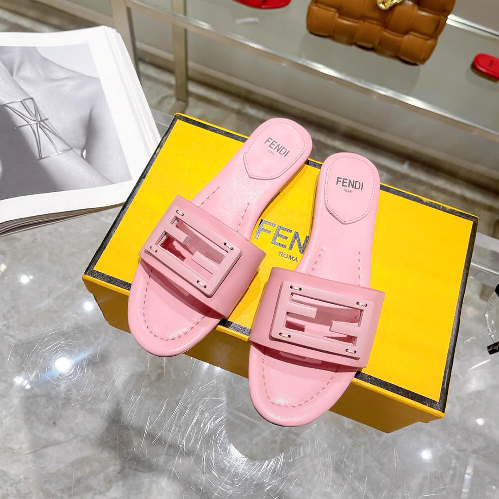 Fendi Baguette Slides Shoes - Replica Luxury Bags™