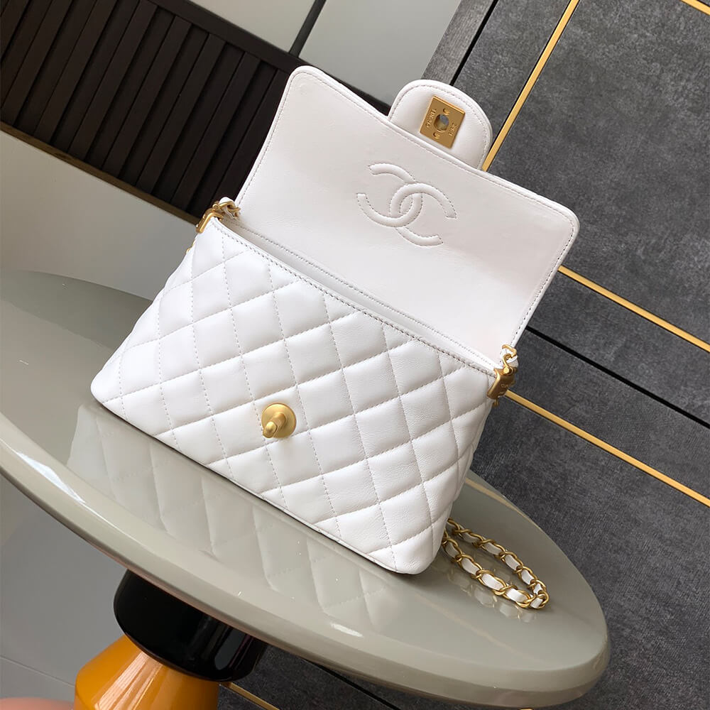 Chanel Small Flap Bag with Top Handle - Replica Luxury Bags™