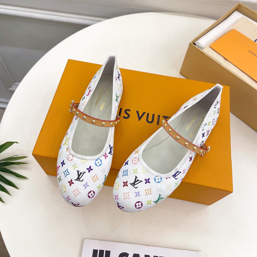 LV x TM Romy Flat Ballerina Shoes - Replica Luxury Bags™