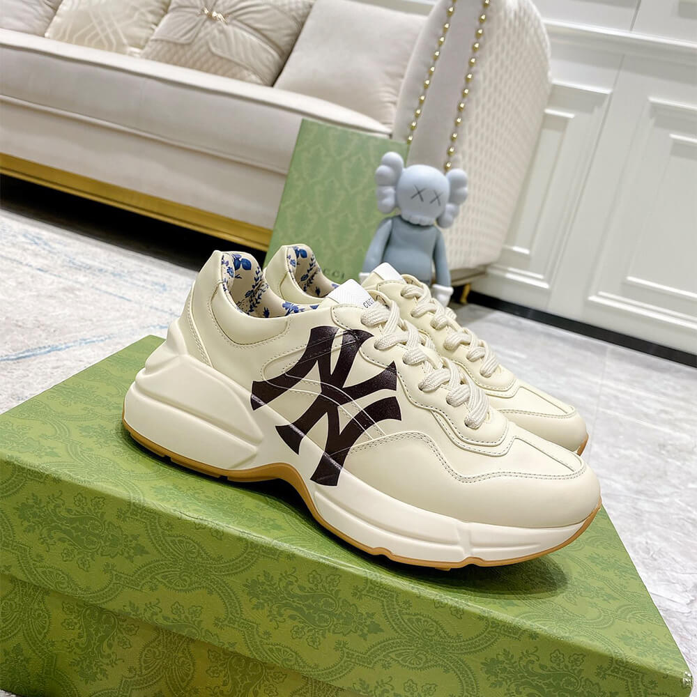 Gucci X MLB Rhyton Sneaker Shoes - Replica Luxury Bags™