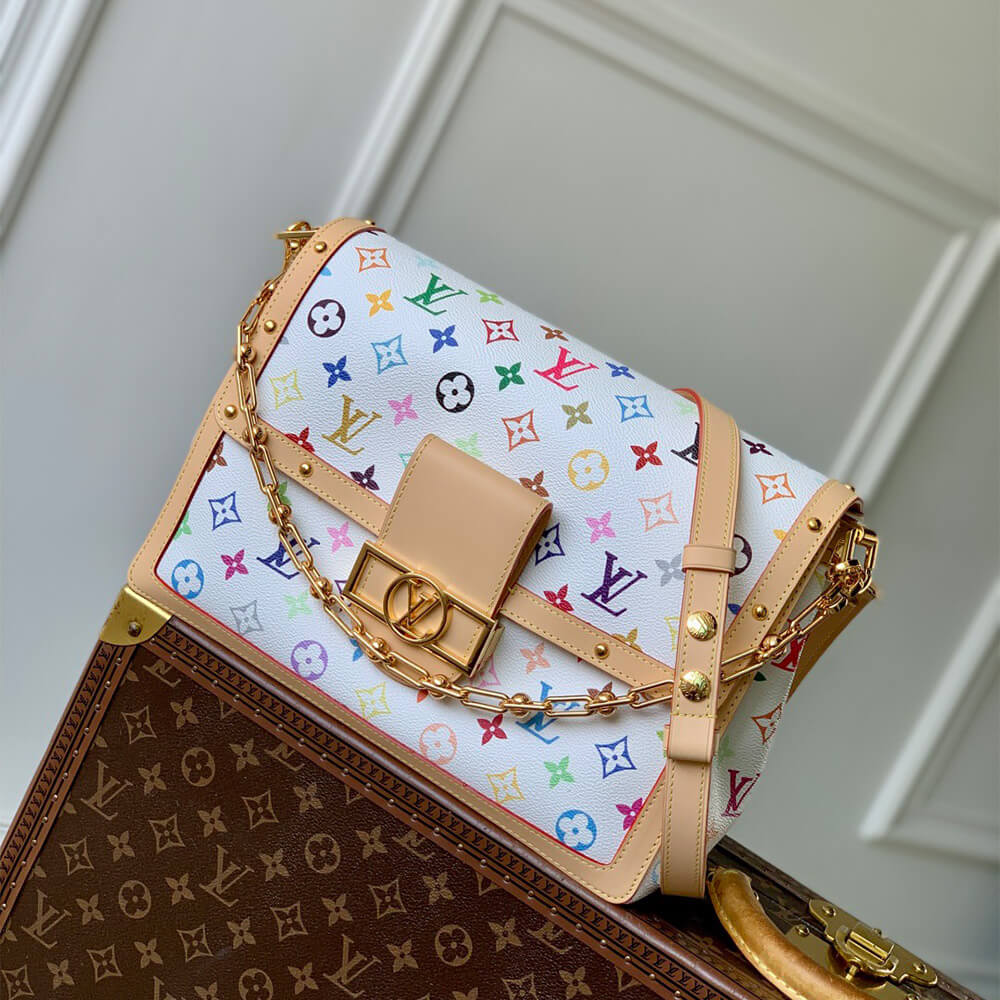 LV x TM Dauphine Soft GM Bag - Replica Luxury Bags™