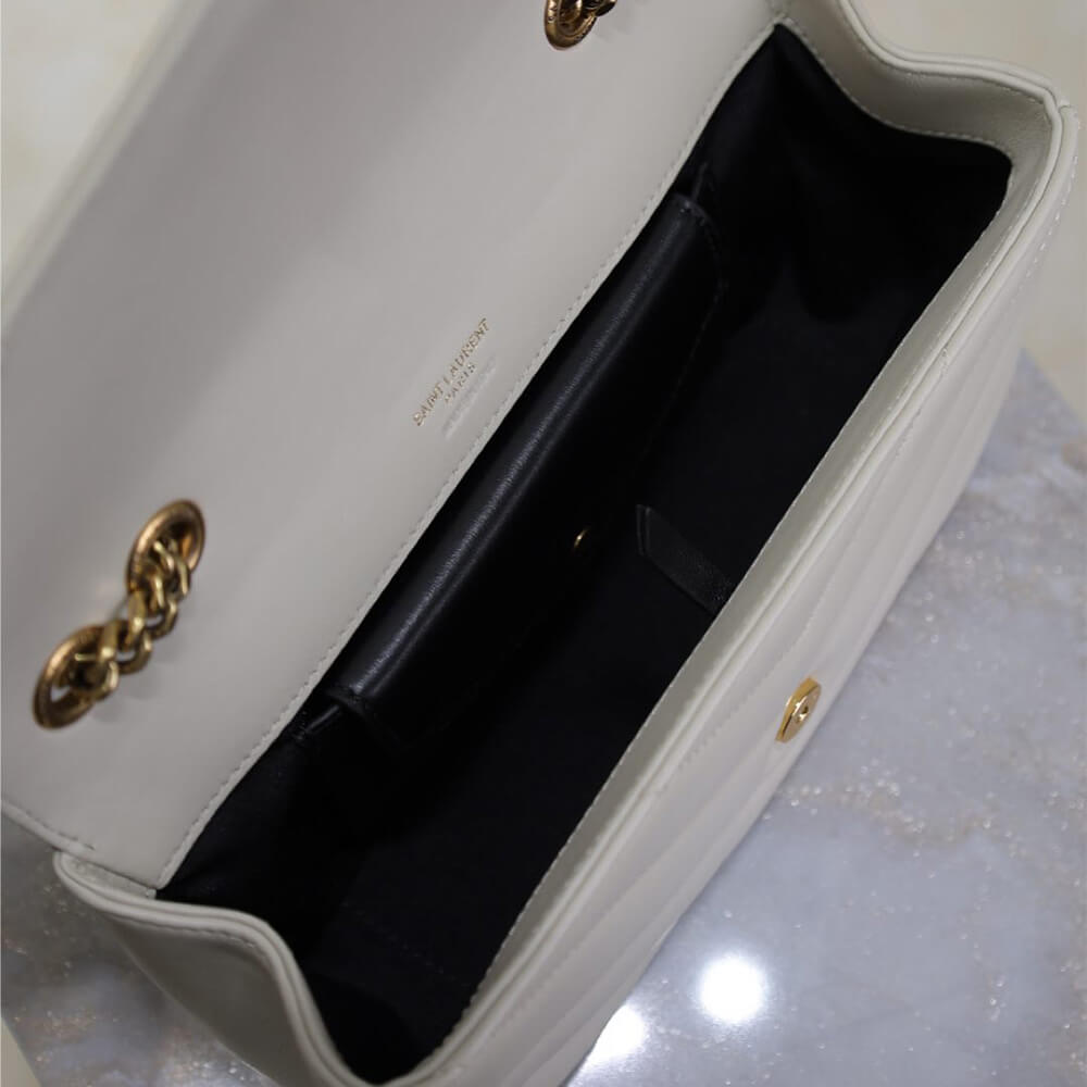 YSL Loulou Small Bag in Matelasse Lambskin - Replica Luxury Bags™