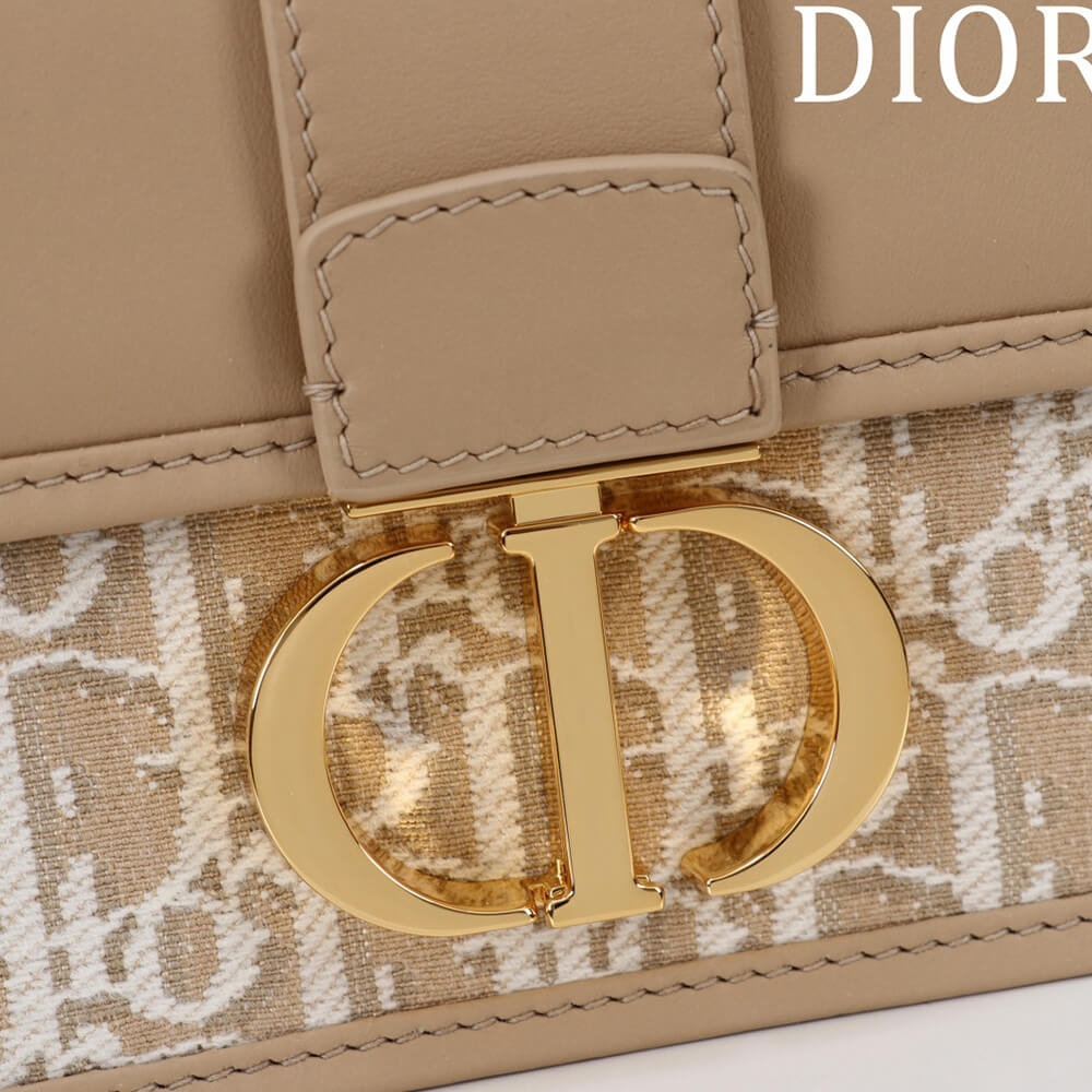 Dior 30 Montaigne East-West Bag with Chain - Replica Luxury Bags™