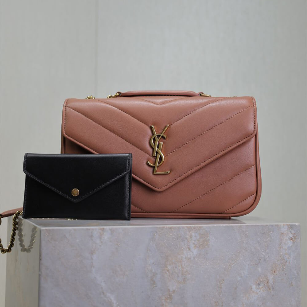 YSL Loulou Small in Bag Matelasse Lambskin - Replica Luxury Bags™
