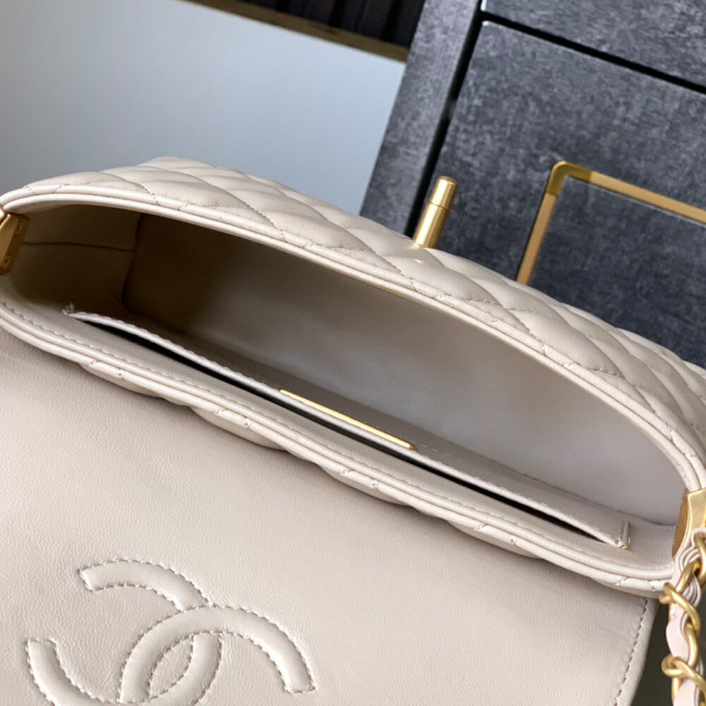 CHANEL Small Flap Bag with Top Handle - Replica Luxury Bags™