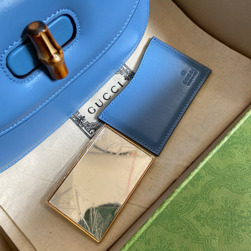 Gucci Bamboo 1947 Jumbo GG Small Top Handle Bag - Replica Luxury Bags™